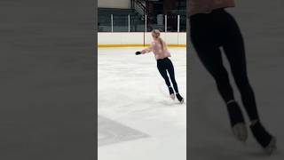 Ice skating dance ⛸️ice skating dance viral united [upl. by Jobyna]