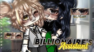 Billionaires Assistant 🤑• BLGAY • GCMM • GLMM • Original • Gacha Club Mini Movie [upl. by Jagir]