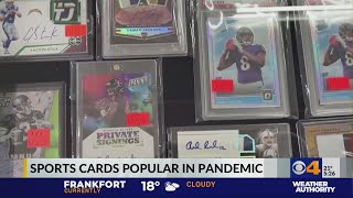 Sports cards gaining popularity during pandemic [upl. by Stillas]