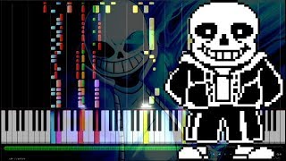 언더테일UNDERTALE quot메갈로바니아MEGALOVANIAquot MIDI synthesia [upl. by Shapiro530]