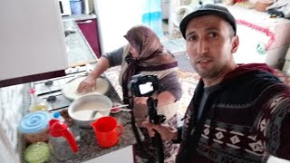 Köy tavuklu keşkek tarifi günlük vlog [upl. by Elva]