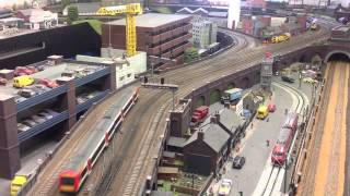 Pecorama Model Railway Exhibition Shed Layout OO Gauge [upl. by Anelim]