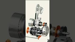 Internal Working Mechanisms Of Petrol Engine300cc EngineDetail Video [upl. by Osmen414]