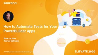 How to Automate Tests for your PowerBuilder Apps [upl. by Andres]