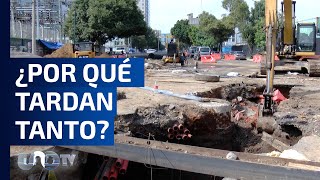 Río San Joaquín sigue en obra ¿cuándo terminan obras de SACMEX [upl. by Ahsieyn589]