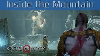 God of War PS4  Inside the Mountain Walkthrough HD 1080P [upl. by Lillywhite]