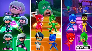 PJ Masks Team CATBOY vs OWLETTE vs GEKKO vs LUNA GIRL [upl. by Natika]