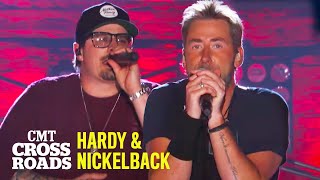 HARDY amp Nickelback quotRockstarquot Mashup  CMT Crossroads [upl. by Ochs]