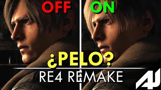 🎮 ¿PELO REALISTA  Resident Evil 4 Remake Framerate [upl. by Hagerman562]