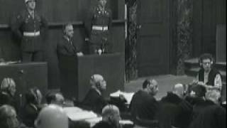 Alfred Rosenberg Questioned at Nuremberg Major War Criminals Trial 4171946 US Publishers Observe [upl. by Lucier]