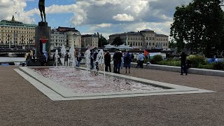 Tältdemonstration nära riksdagen [upl. by Fadden]