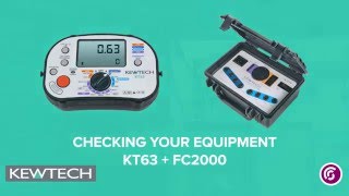 Checking your equipment  The KT63  FC2000 [upl. by Ytinirt]