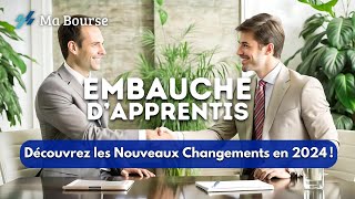 Aides à lembauche des apprentis et alternants  voici ce qui change [upl. by Laurin]