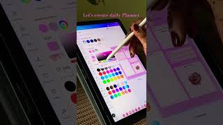 Creating my Digital Planner using Canva  digital Journal digital plannersamsunggalaxytabs9fe [upl. by Yekcaj]