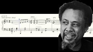 Charles Mingus plays Im Getting Sentimental Over You on the Piano [upl. by Neneek]