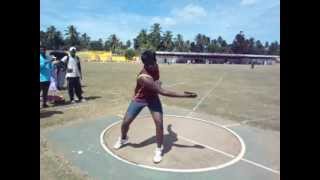 stritas discus throw sri lanka piyum 4956m [upl. by Ojybbob228]