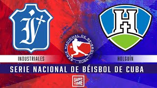 Industriales v Holguin  Serie Nacional de Beisbol de Cuba  February 1st 2022 [upl. by Adilem850]