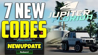 NEW ALL WORKING CODES FOR JUPITER FLORIDA IN 2024 ROBLOX JUPITER FLORIDA CODES [upl. by Frederic201]