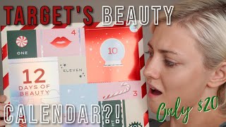 Targets beauty advent calendar makes NO sense practical but all over the place 🤣 [upl. by Ennagrom780]