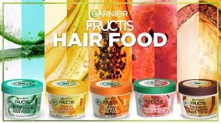 FRUCTIS HAIR FOOD Masken – Vegane Haarpflege die EUCH überzeugt [upl. by Marlie]