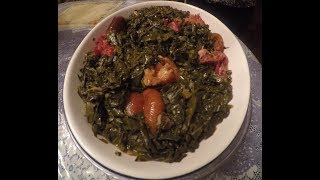 How to make old fashioned fried collard greens [upl. by Boylston]