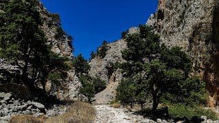 Imbros Schlucht Wanderung  Crete  Kreta  Imbros Gorge 4K Chora Sfakion  Griechenland  Greece [upl. by Sulihpoeht122]