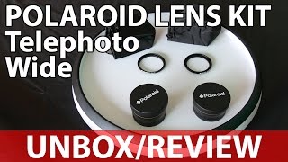 Polaroid Studio Series 525558mm WideTelephoto Lens Kit  UNBOX amp REVIEW  LUMIX G7 [upl. by Aniehs]