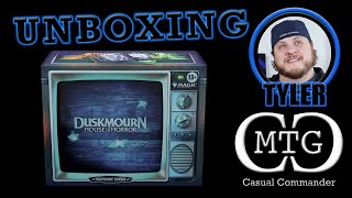 DSK Nightmare Bundle with Tyler  MTG Casual Commander mtg unboxing nightmarebundle duskmourn [upl. by Lalitta]