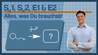 Zwischen SN1 SN2 E1 und E2 entscheiden 🤔  Chemie Tutorial [upl. by Byrdie310]