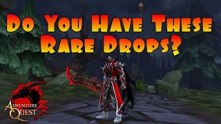 AQ3D Do You Have These RARE Seasonal Drops AdventureQuest 3D [upl. by Boice]