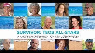 Survivor TEOS AllStars A Brantsteele Season Simulation with Josh Wigler [upl. by Kcired]