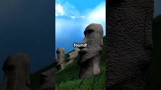 New Moai Statue Found on Easter Island 🗿 ancientcity ancientcivilization ancienttown ancient [upl. by Tnert]