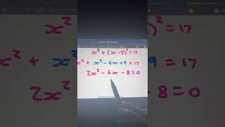 GCSE Maths Revision  Mastering Quadratic Simultaneous Equations for Grade 9  Exam Tips amp Tricks [upl. by Akeenat]