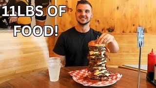 Eagles Deli Burger Challenge [upl. by Philis]