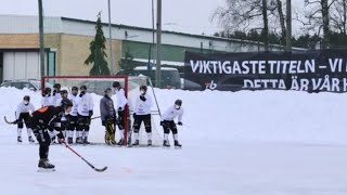 61219«TB Västerås»«Lidköpings AIK»Highlights❉Svenska Bandy Allsvenskan❉ [upl. by Asssilem]