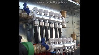 punime hidraulikesisteme ngrohjepanele diellore Plumbing amp heating systemsυδραυλικα [upl. by Houser]