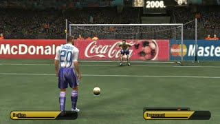 2006 Final Penalty Shootout on EA Sports [upl. by Halfon]