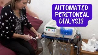 Automated peritonealdialysis Tidal Peritoneal Dialysis  Nocturnal Peritoneal Dialysis [upl. by Kaazi]