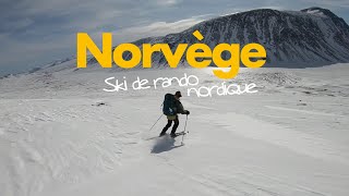 Ski de rando nordique dans le Jotunheimen en Norvège [upl. by Ahsekahs]