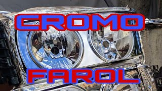 🔴 CROMO EM FAROL POR ASPERSÃO QUÍMICA DE PRATA🔴 [upl. by Aynod28]