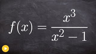 Finding the Slant Asymptote [upl. by Talbot]