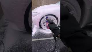 Amazing Foam Sprayer for Car carwash spray foam shots [upl. by Niwle]