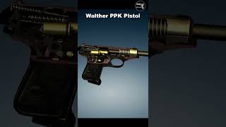 Animation How a Walther PPK Pistol works [upl. by Dardani]