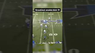 This is how you execute an onside kick to PERFECTION 🤯🔥 [upl. by Ayotel]