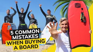 5 Common Mistakes When Buying A Bodyboard  Bodyboard School [upl. by Burty]