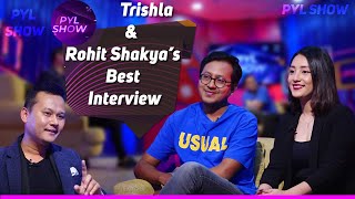 TRISHALA GURUNG AND ROHIT SHAKYA’S BEST INTERVIEW  PYL SHOW  YOHO TV HD [upl. by Pitts]