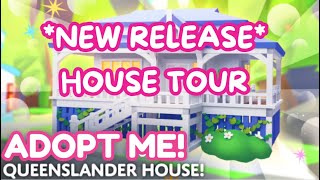 NEW RELEASE The QUEENSLANDER HOUSE TOUR on ROBLOX Adopt Me [upl. by Jevon748]