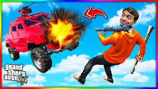 RPG VS CARS IN GTA 5 [upl. by Anglo]