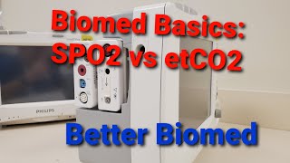 Biomed Basics Pulse Oximetry SPO2 vs End Tidal CO2 etCO2 [upl. by Winthorpe]