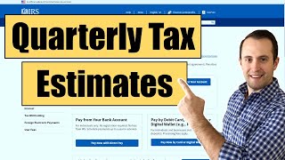 How to Pay Quarterly Taxes Online 2024 [upl. by Nivlam]